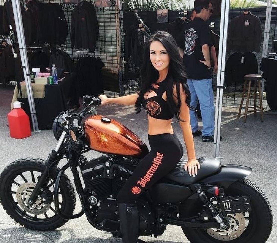 Beautiful girls and bikes in Fort Worth