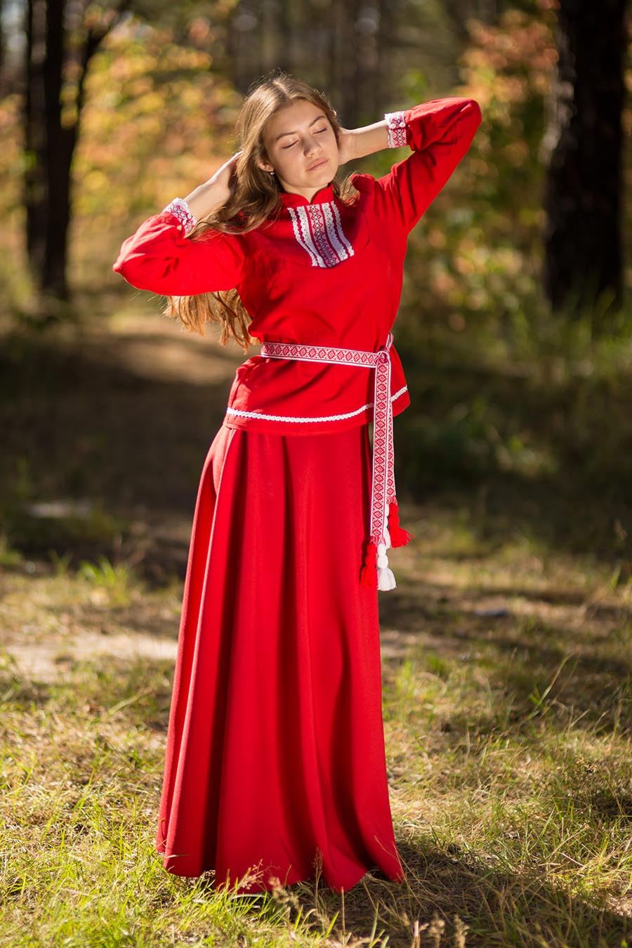 Underwear Women in Slavic costumes in Fort Worth