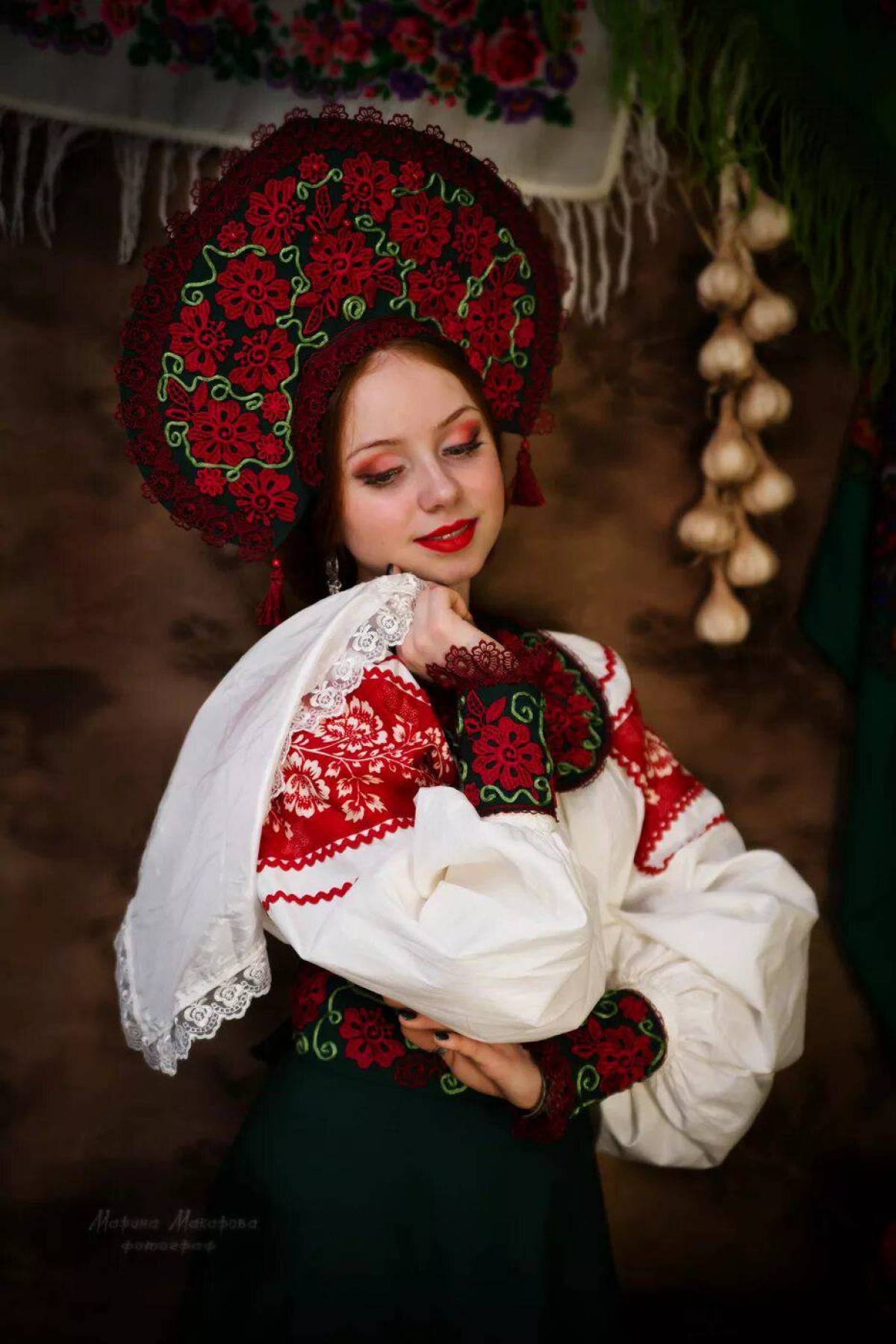 Women in Slavic costumes underwear in Fort Worth