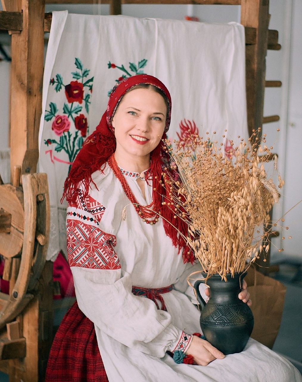 Women in Slavic costumes in Fort Worth