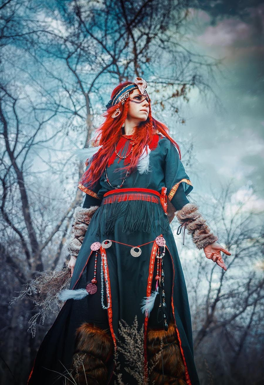 Girls in Slavic costumes underwear in Fort Worth