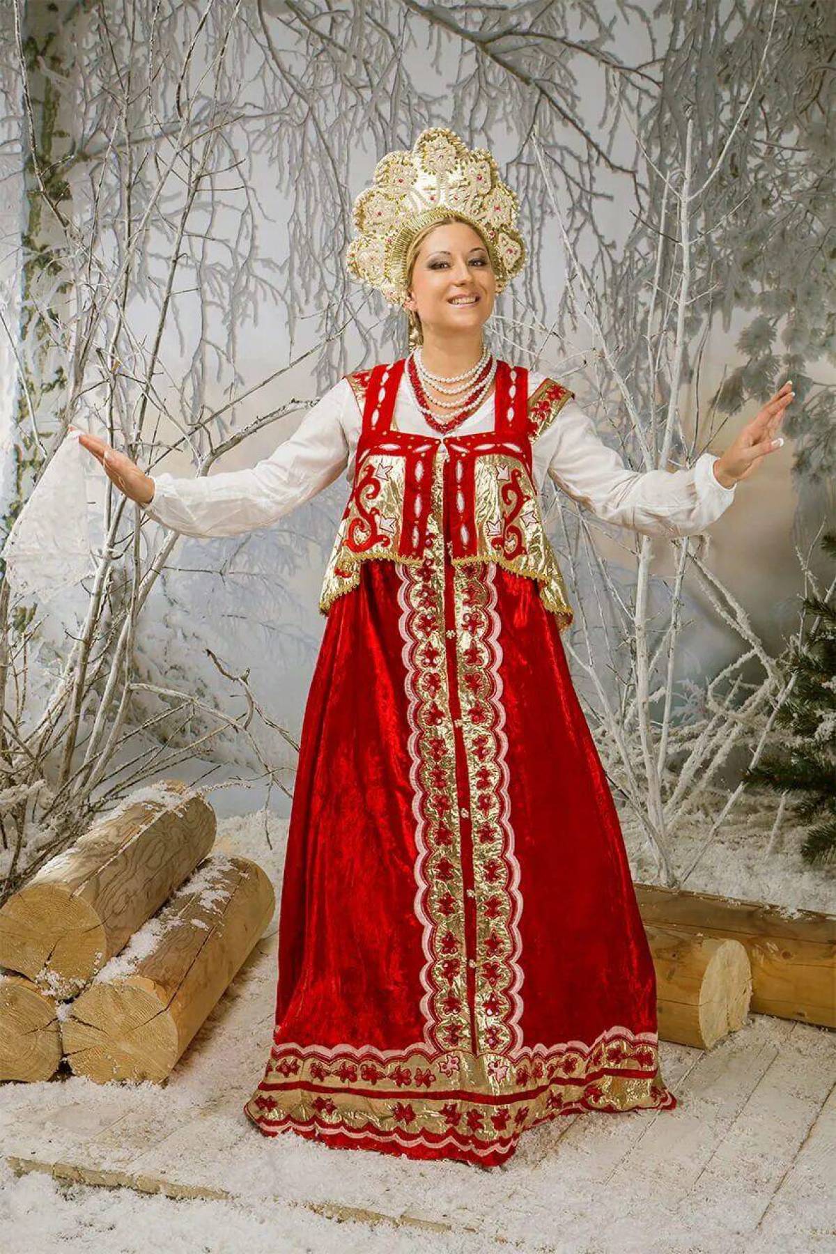 Girls in Slavic costumes in Fort Worth