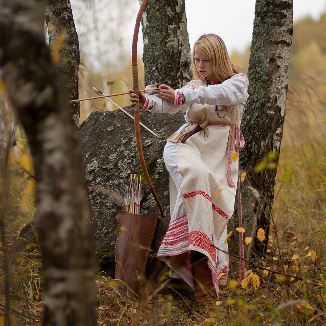 Sexy photo Girls in Slavic costumes in Fort Worth